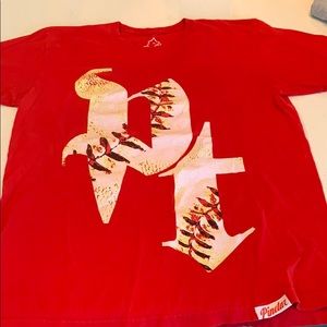 Pine tar Apparel baseball “P T” shirt Men’s Large
